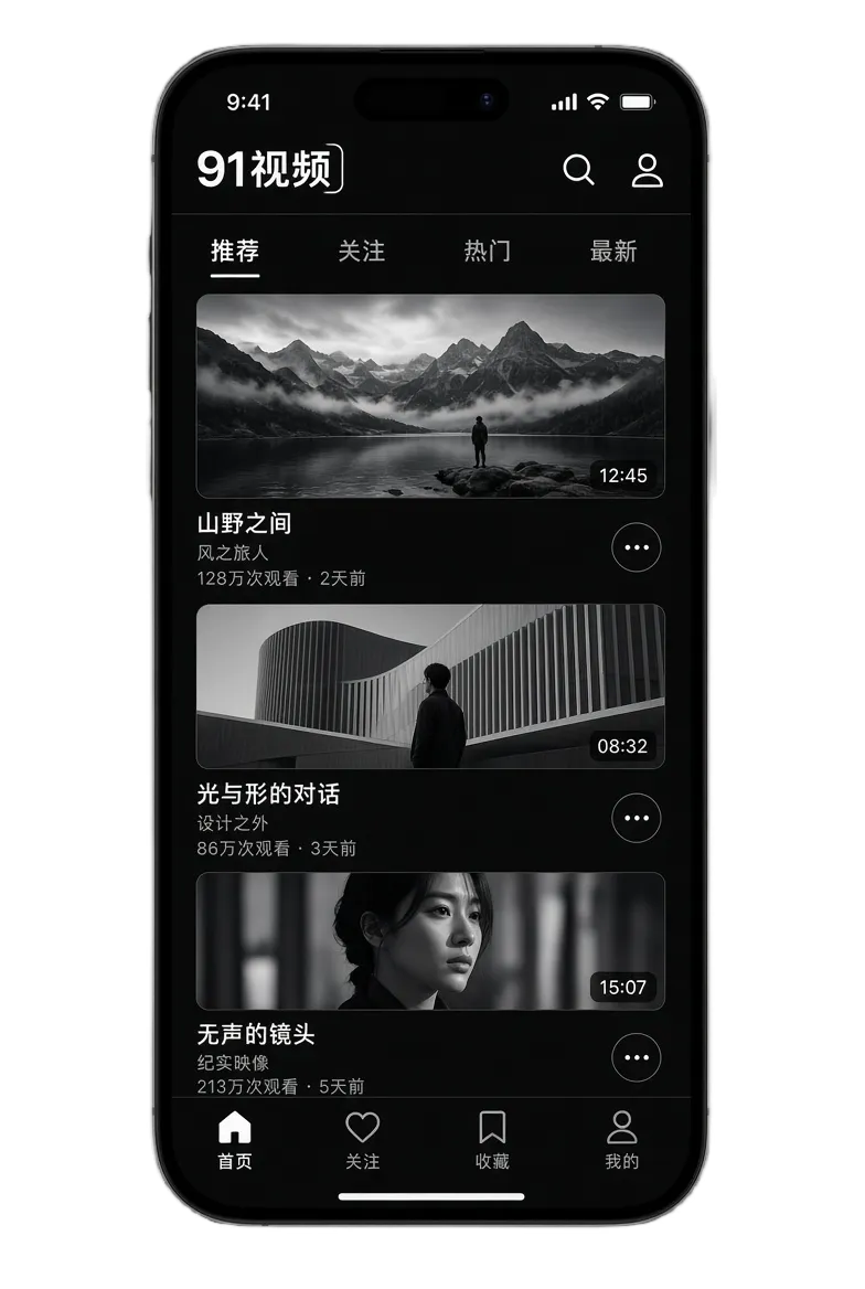 91视频移动服务与APP资讯导览